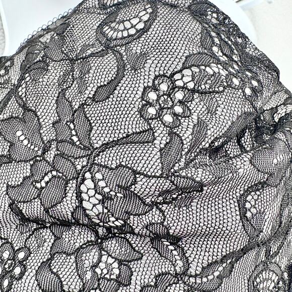 WACOAL 40G Black Retro Chic Full Figure Underwire Bra Mesh Plus Size 855186 - Picture 12 of 15